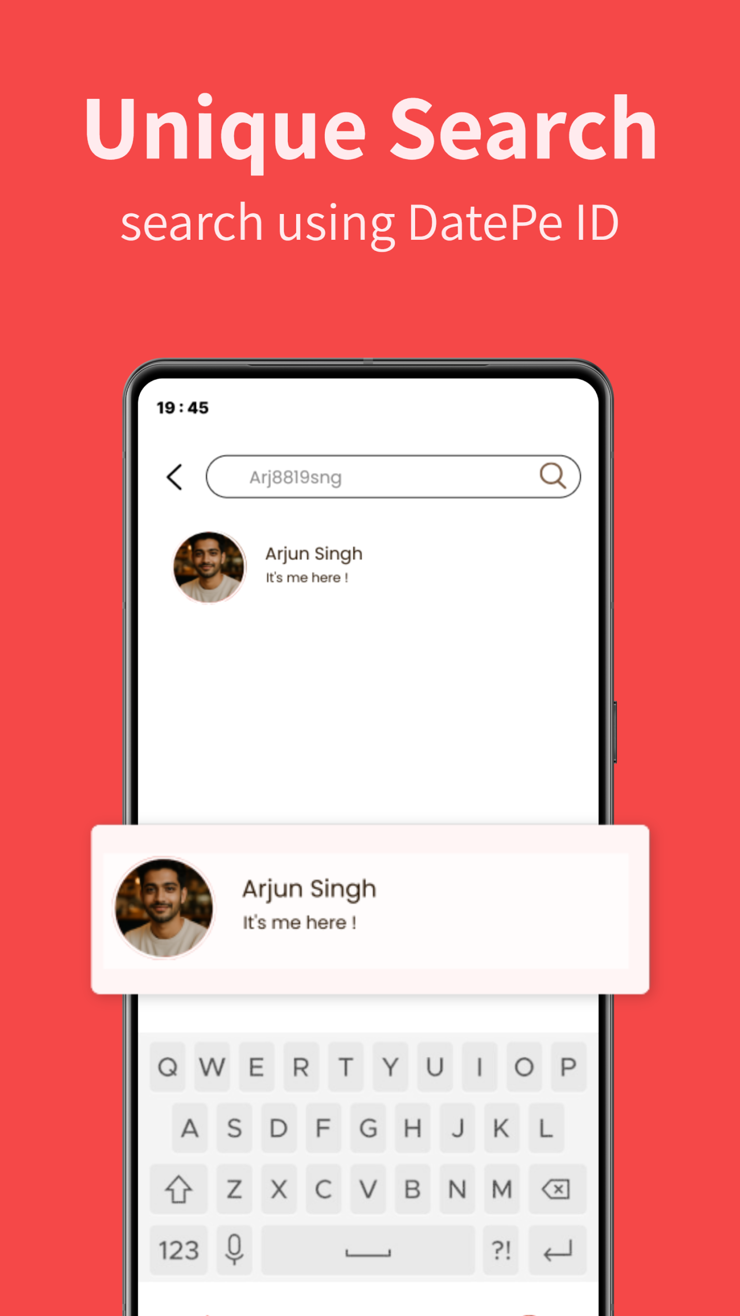Datepe app Features